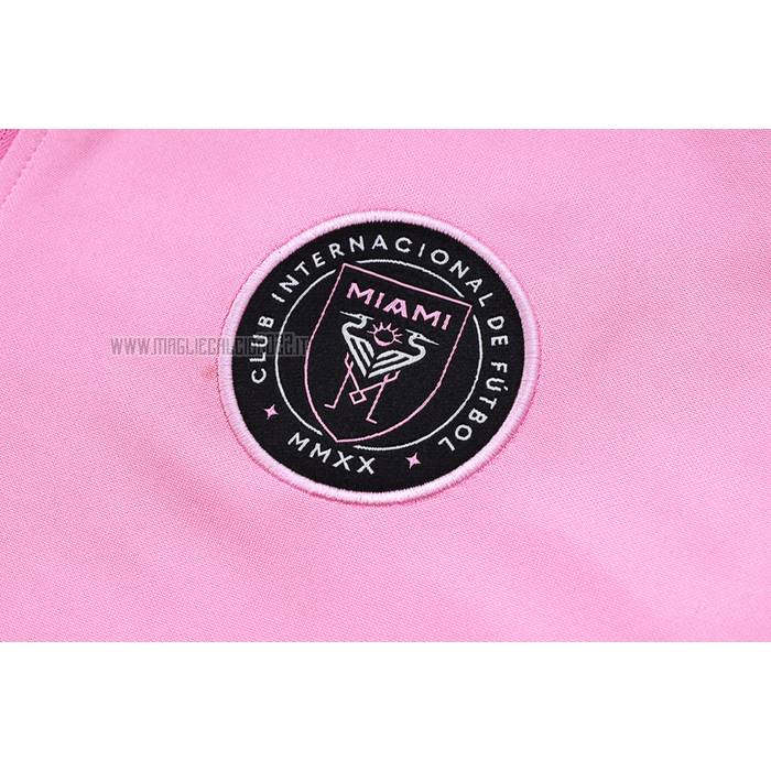 Tuta da Track de Felpa del Inter Miami Bambino 2023-2024 Rosa